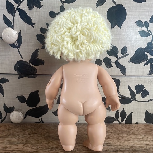 💙 Cabbage Patch Mini doll, from 1984 with hard plastic body. - Picture 8 of 11